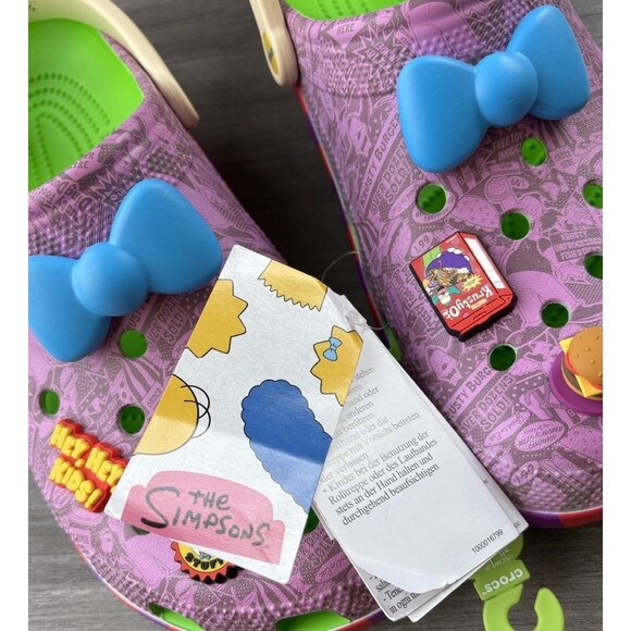Crocs x The Simpsons Krusty the Clown Men's Classic Clog Size 11 NWT 211107-90H - Picture 8 of 10